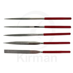 Set Limas Acero 46000 Surtido (5) Limas Diamantadas 180mm