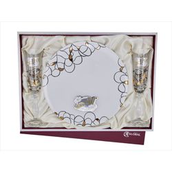 Set Plato+Copas Conmemorativo GA4201V Alianzas 25 Años