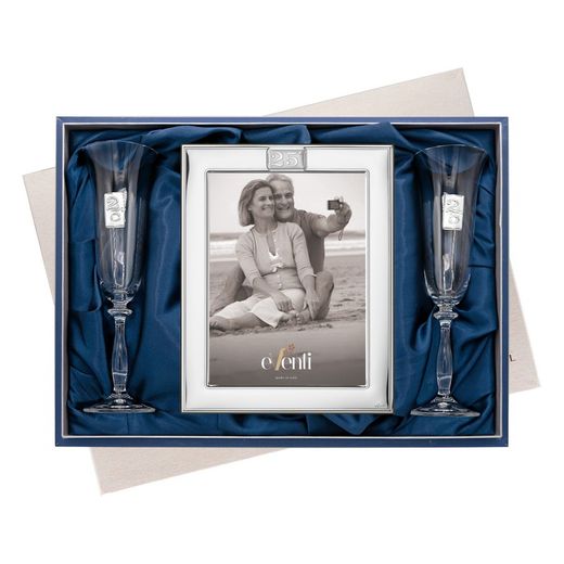 Set Portafotos Copes Aniversari 18x24cm EV9213/03V Aliances 25 Anys