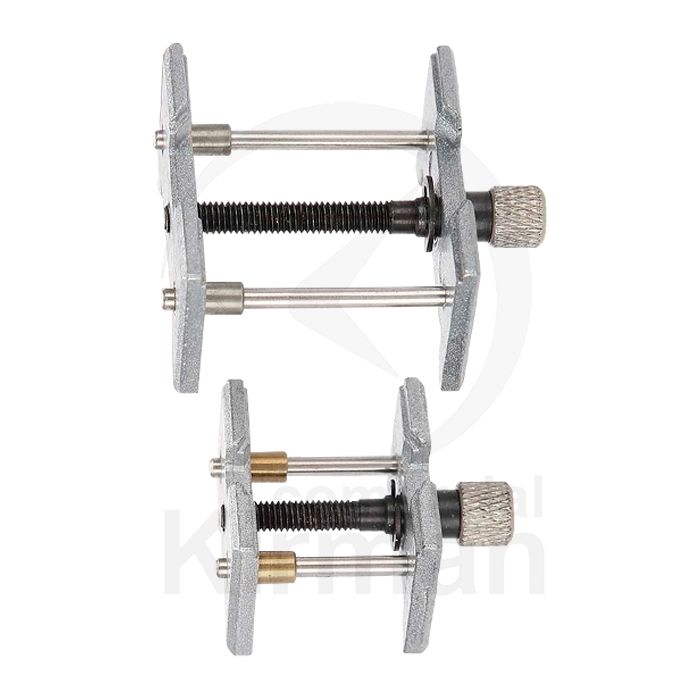 Set Portamáquina Acero/Aluminio 48109 (2) Unidades Reversibles