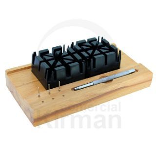 Set Útil Acero/Madera 152x82x23mm 44002 Soporte Sacar/Colocar Pasadores De Armis + (6) Pernos