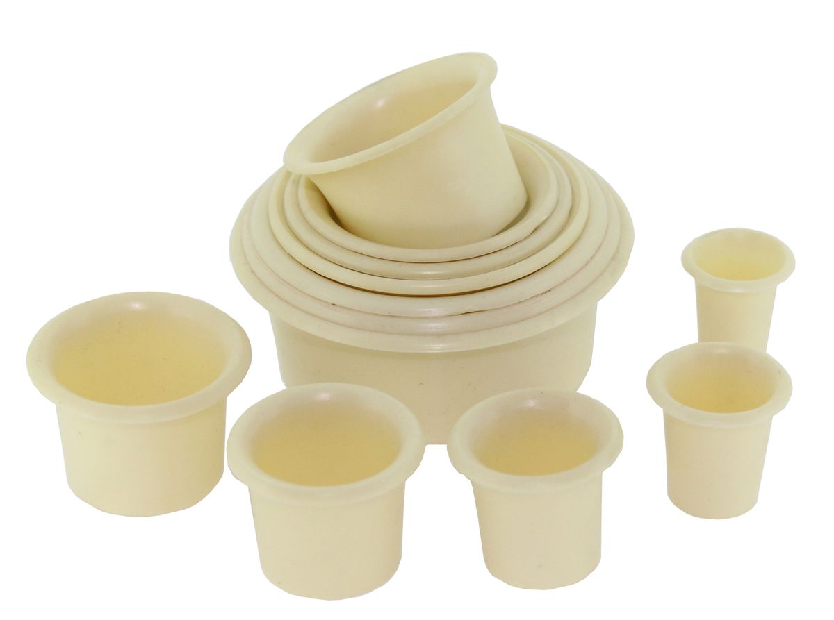 Set Virolas Plástico 55024 (12) Unidades Sin Fondo