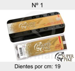 Sierra Para Arco Vallorbe Acero 029034/10 N° 1 1440 uds. 19 Dientes Por Centímetro