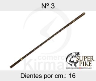 Sierra Para Arco Vallorbe Acero 29029 N° 3 12 uds. 16 Dientes Por Centímetro