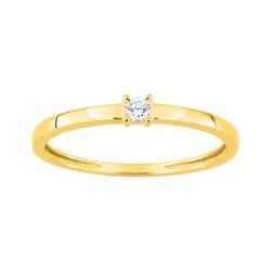 Solitario Oro 9kts Argyor-MRM (9)9KLGD025Y Diamante F-VS. SYNT 0.05CT