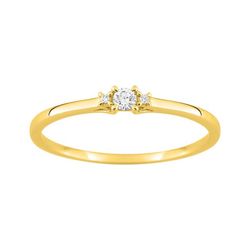 Solitario Oro 9kts Argyor-MRM (9)9KLGD040Y 3 Diamantes F-VS. SYNT 0.06CT