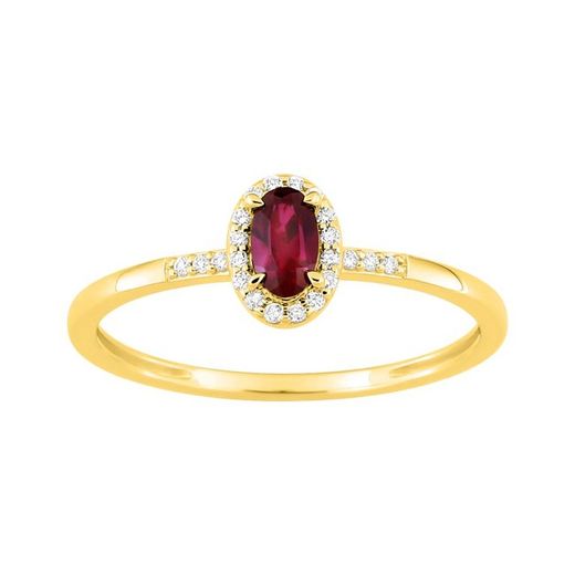 Sortida Or 9kts Argyor-MRM (9)9KLGR100Y Rubí Diamants F-VS SYNT 0.30CT