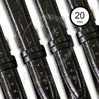 Surtido Correa Reloj Polipiel 20mm 134134N (10) Unidades Palencia Coco Negra Cierre Hebilla