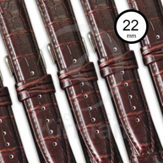 Surtido Correa Reloj Polipiel 22mm 139134M (10) Unidades Palencia Coco Marrón Cierre Hebilla