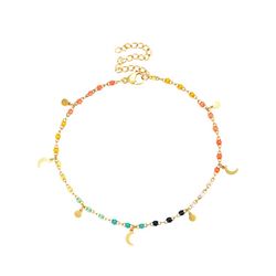 Tobillera Acero Dorado 20+5cm TAL0025DOVA Luna Chapa
