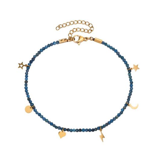 Tobillera Acero Dorado 20+5cm TAM0005DONP Neón Apetito Charms