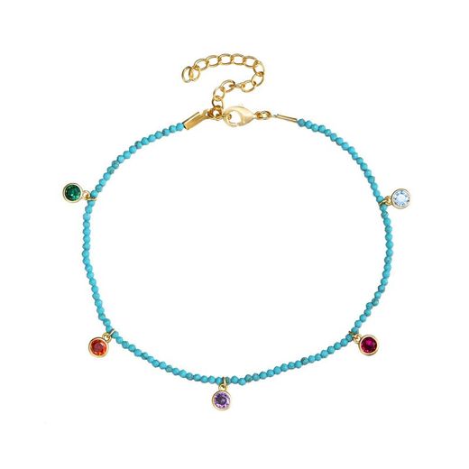 Turmellera Bronze 20+5cm TBM0003DOTU Turquesa Charms
