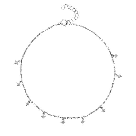 Turmellera Plata 22+3cm TOZ0008RHCZXX Rombo Circonites