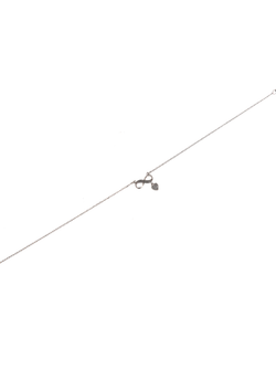 Tobillera Plata Mujer PTOB28 Infinito & Corazón Circonitas