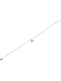 Tobillera Plata Mujer PTOB42 Herradura Circonitas