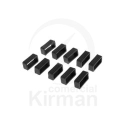 Trabilla Reloj Silicona Negro 261462-26 26mm