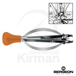 Útil Presto N°7 Bergeon Acero 55002 Sacar Pequeños Contadores (Incluso Curvadas)