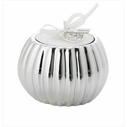 Vela 7.5x5cm 2201-01 Redonda Plateada