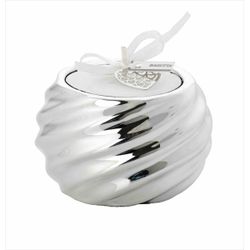 Vela 7.5x5cm 2201-02 Redonda Plateada