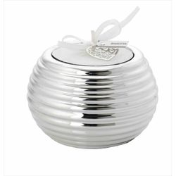 Vela 7.5x5cm 2201-03 Redonda Plateada